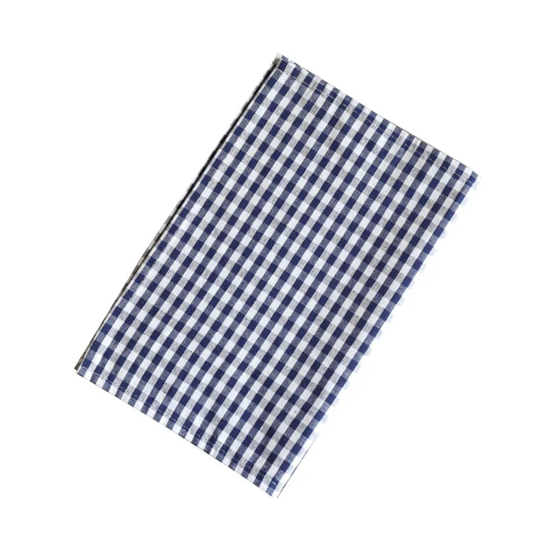 Japanese Style Dinning Table Mat Dining Tea Coaster Plaid Non-Slip Placemat Coffee Pad Food Cloth Pads Kitchen Home Decor식탁매트