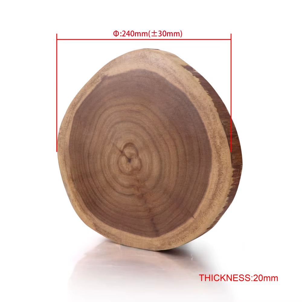 Acacia Cutting Board with Live Edge Bark Creative Natural Tree Stump Irregular Shape Kitchen Chopping Block Cheese Boards